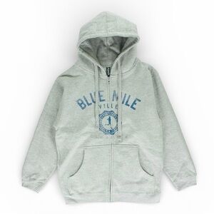 Ouray Benchmark Full Zip Mens Active Hoodies Size S, Color: GreyBlue